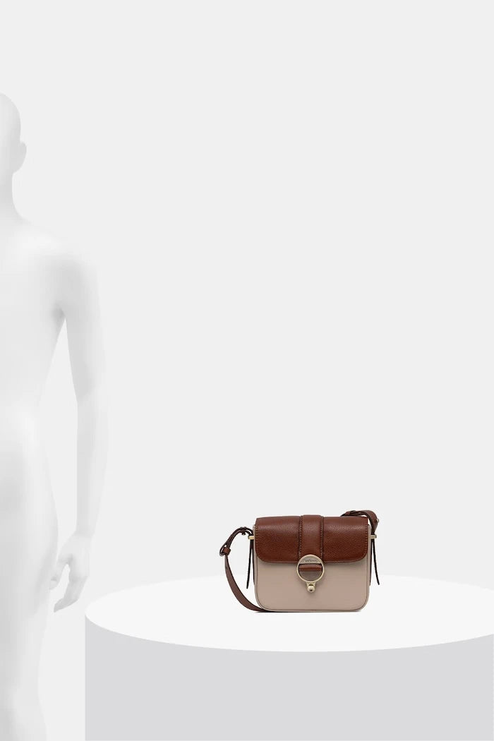 Barbour чанта crossbody дамска от кожа Rosa