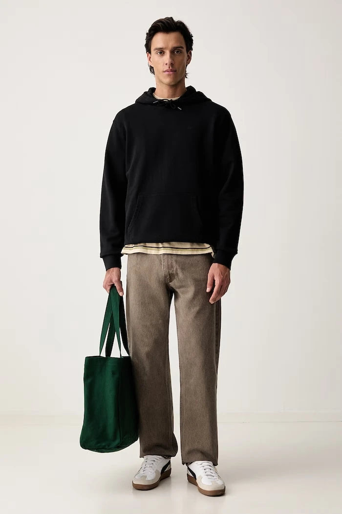 Levi's erkek kapüşonlu pamuklu sweatshirt THE ORIGINAL HM