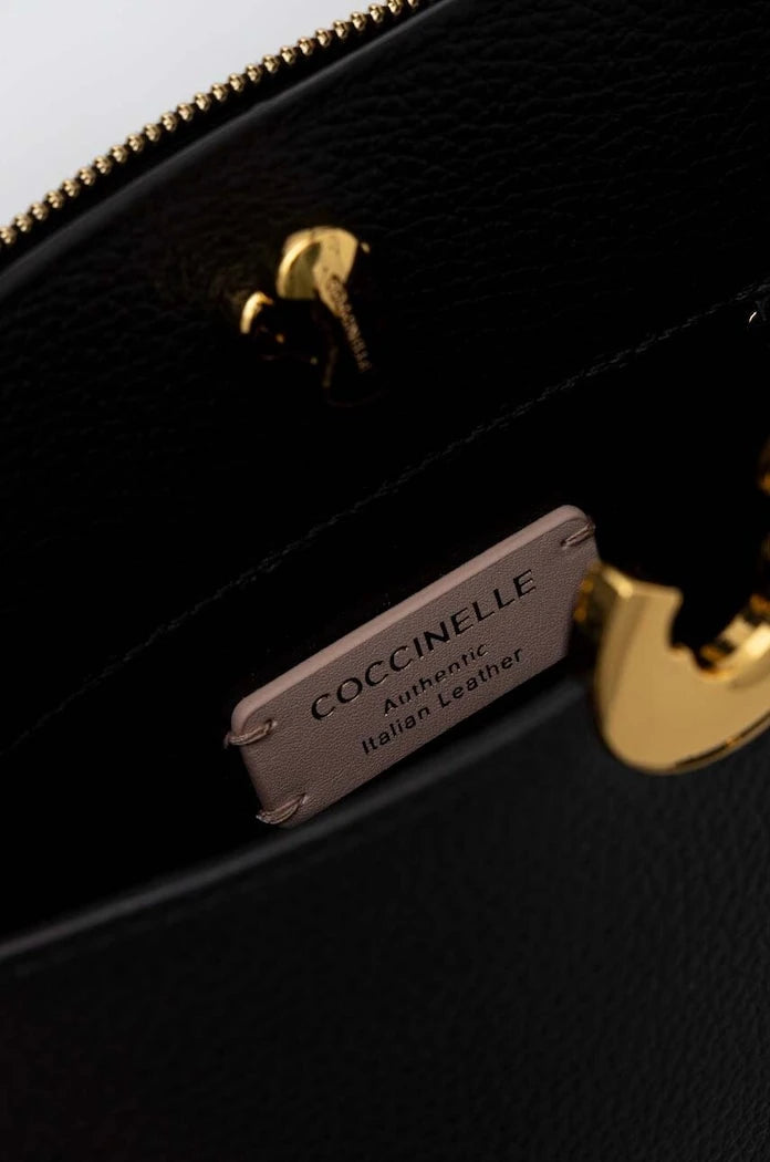 Кожена чанта Coccinelle