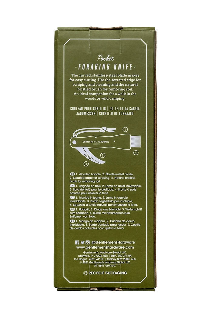 Gentelmen's Hardware Градинарски нож Foraging Knife
