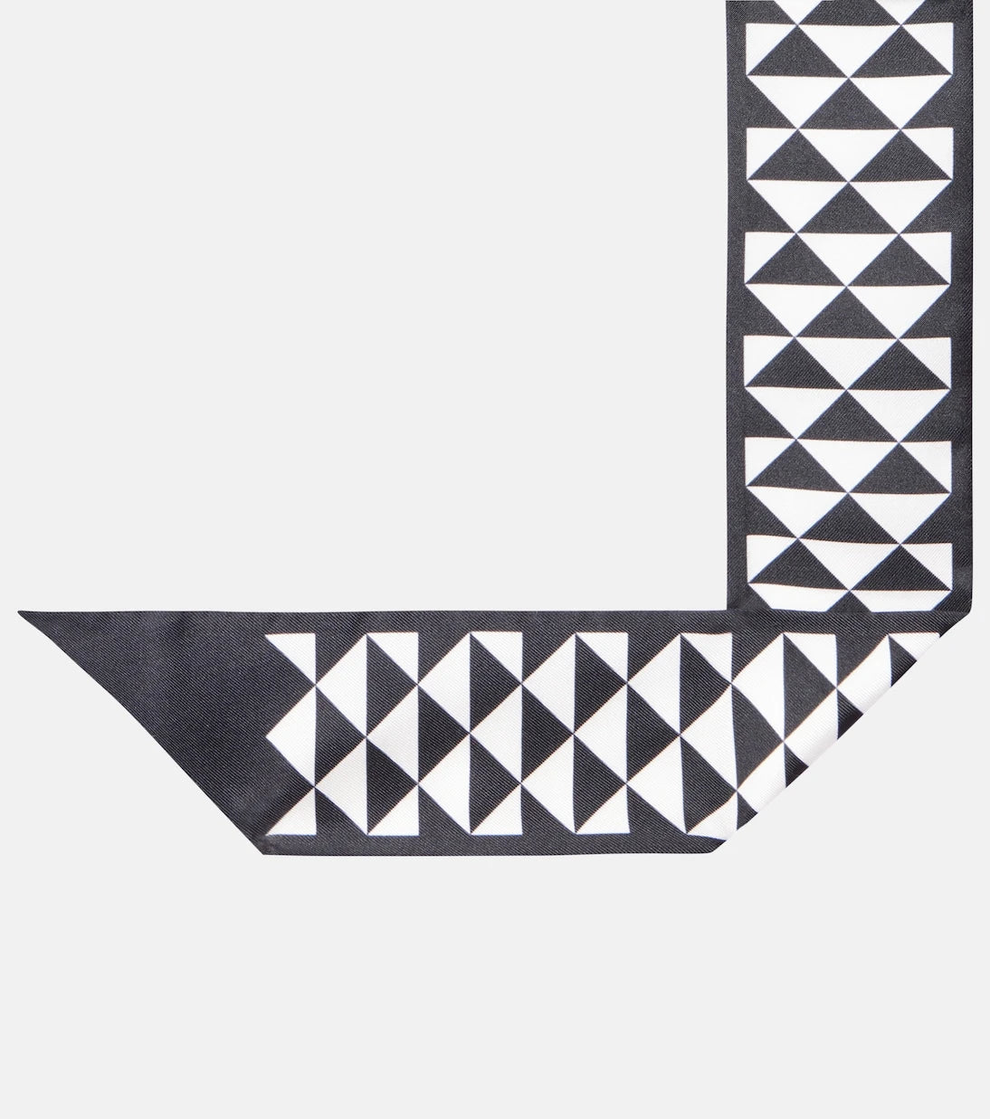 Prada - Printed silk twill scarf