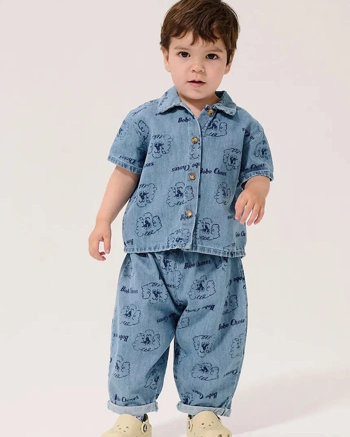 Bobo Choses Pickles The Dog Bebek Jean Pantolon