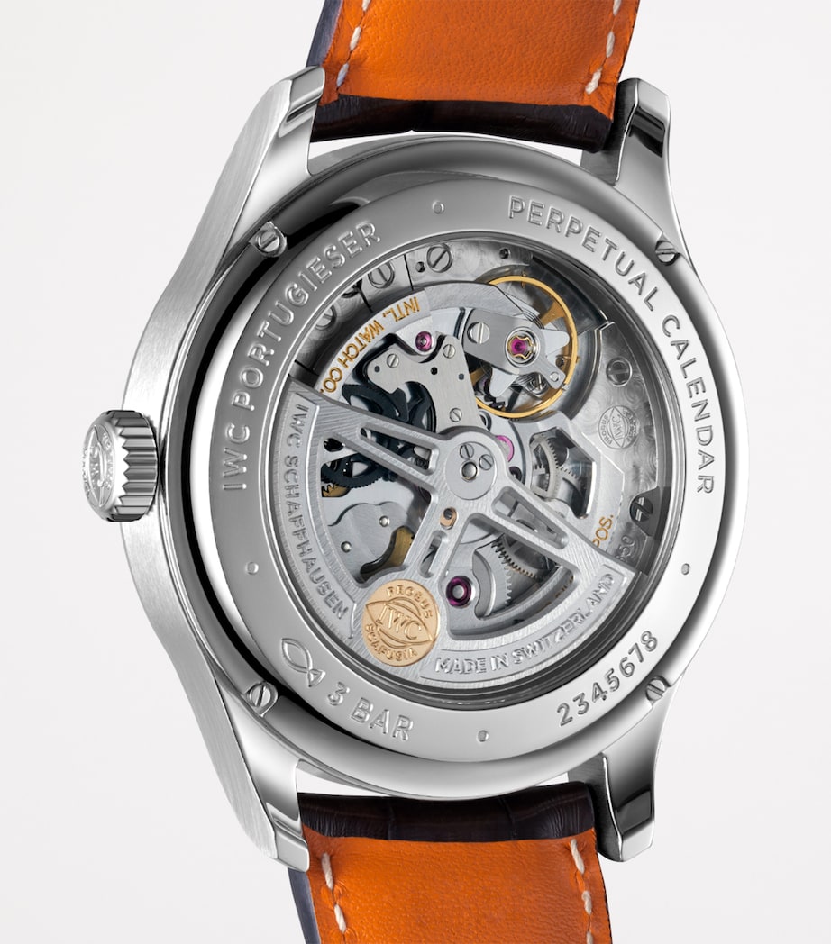 Stainless Steel Portugieser Perpetual Calendar Watch 42mm