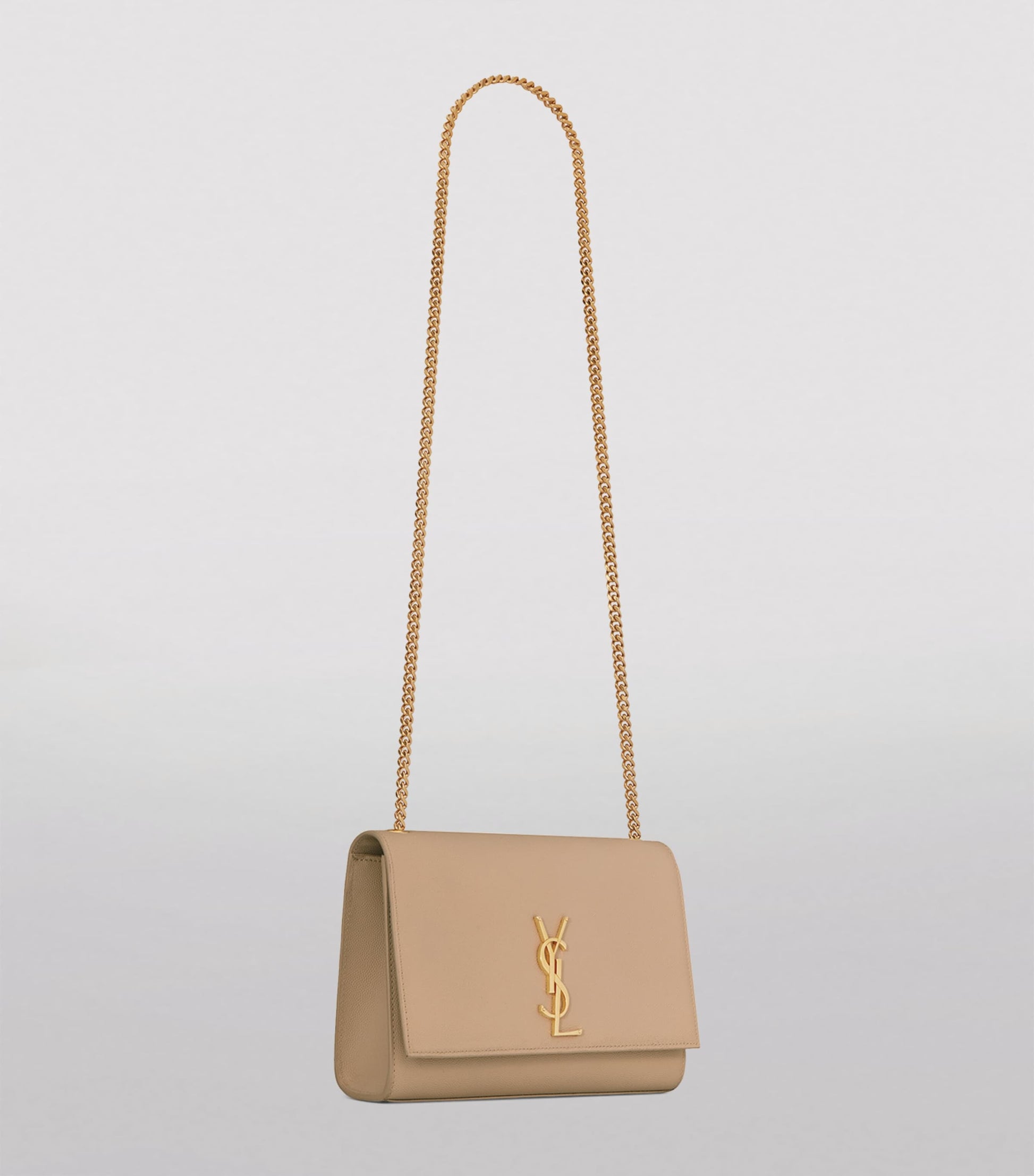 Saint Laurent Beige Medium Kate Cross-Body Bag