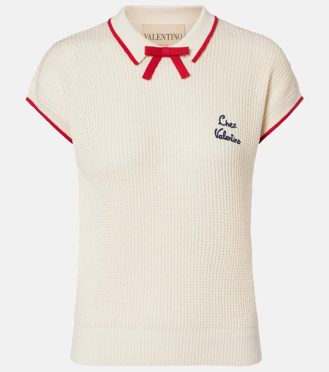 Valentino - Chez Valentino cotton-blend sweater