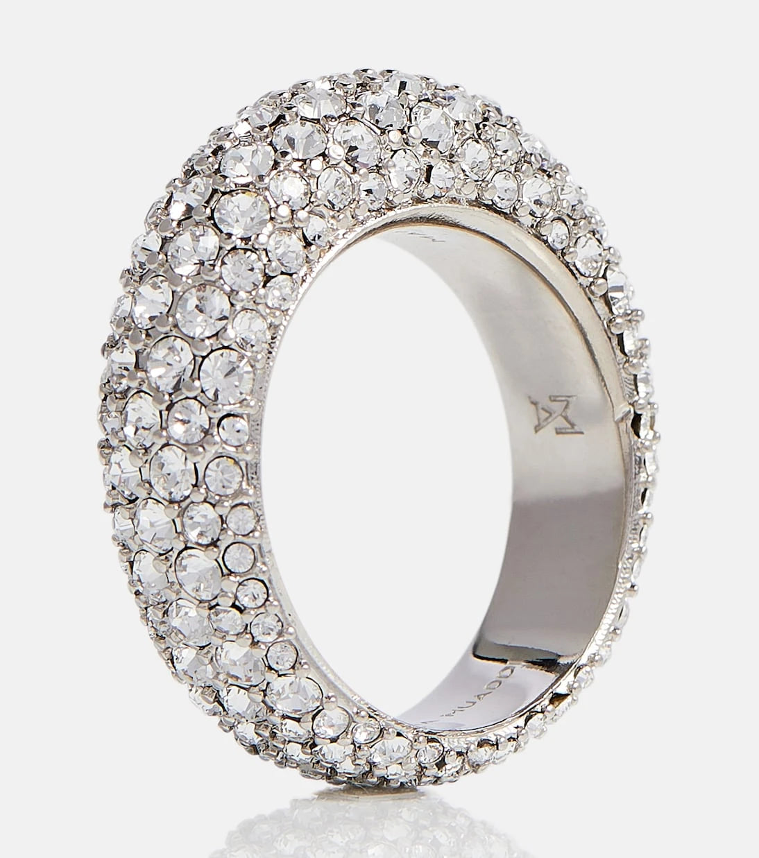 Amina Muaddi - Cameron crystal-embellished ring