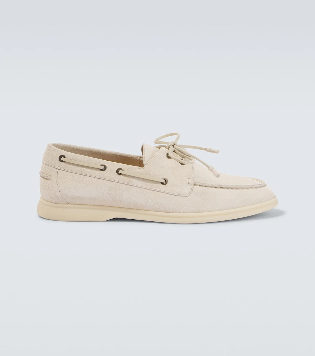 Loro Piana - Sea-Sail Walk suede boat shoes
