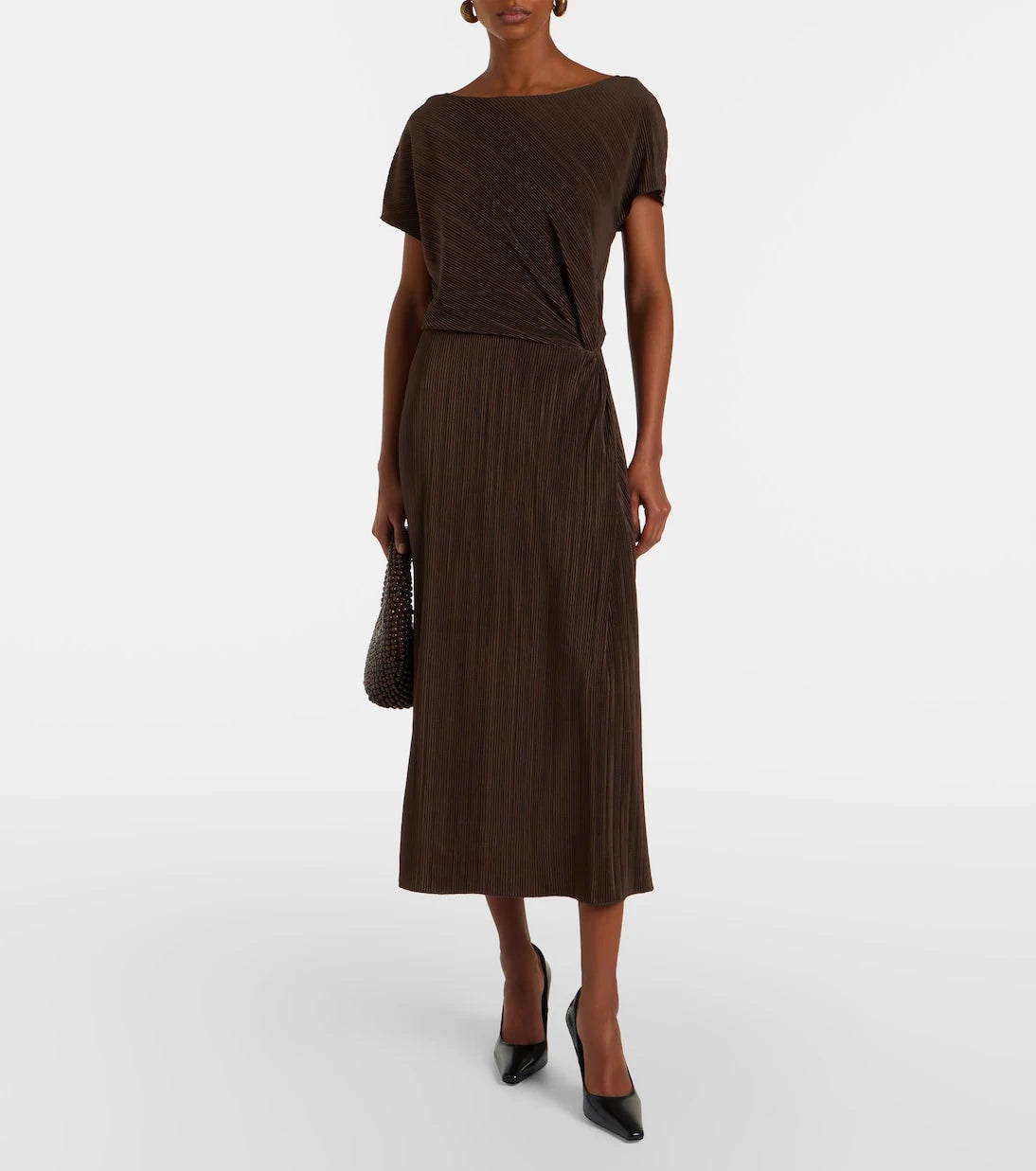 Vince - Pleated midi dress