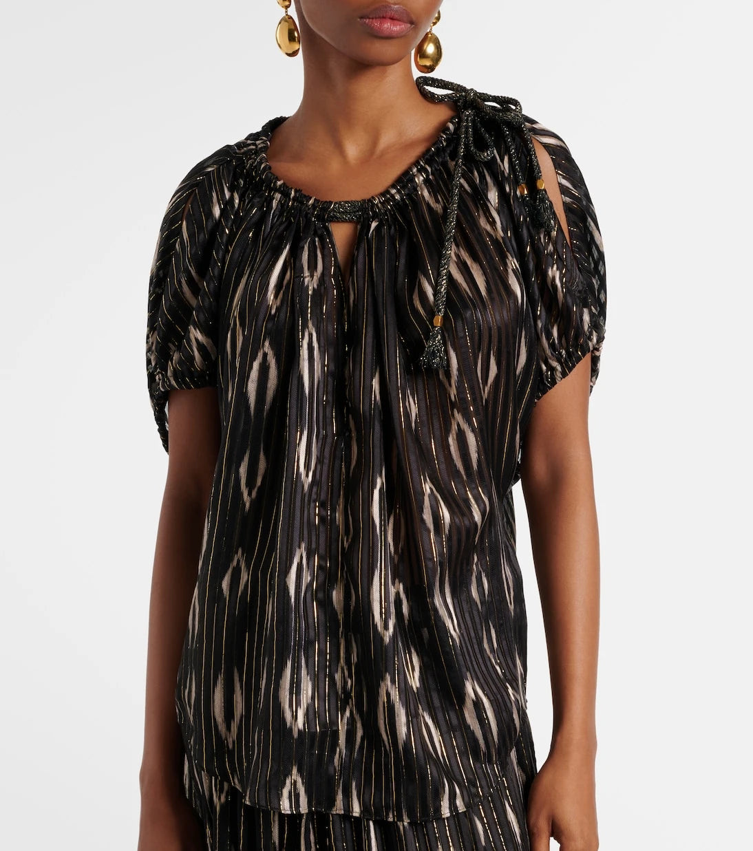 Isabel Marant - Sonae printed silk-blend top