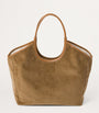 Brown Large Corduroy Ivy Tote Bag