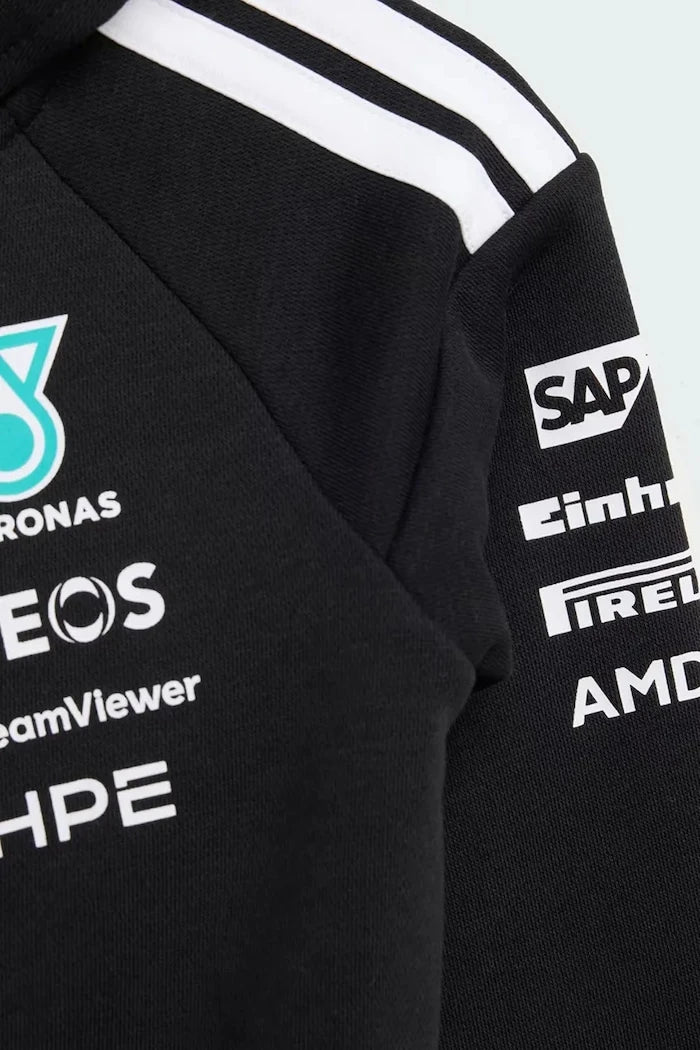 adidas Performance Bebek Kapüşonlu Pamuklu Tulum MERCEDES