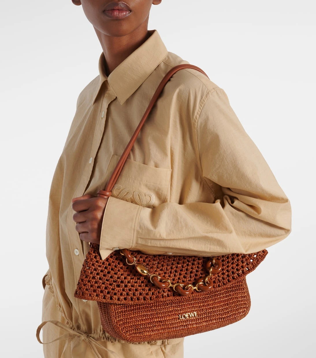 Loewe - Paula's Ibiza Ola Medium shoulder bag