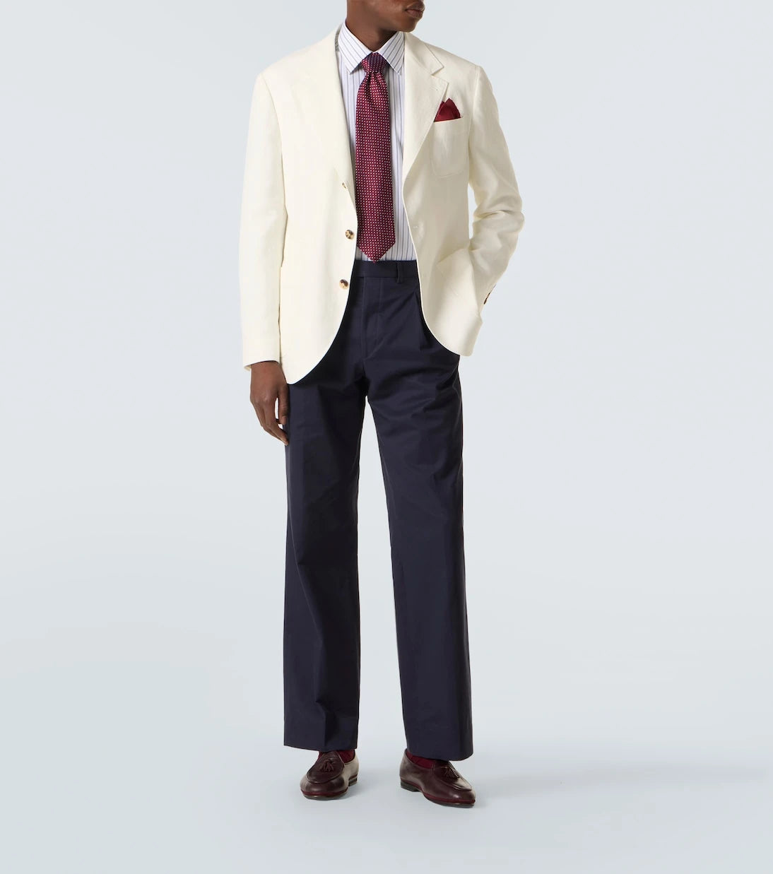 Charvet - Striped cotton poplin shirt