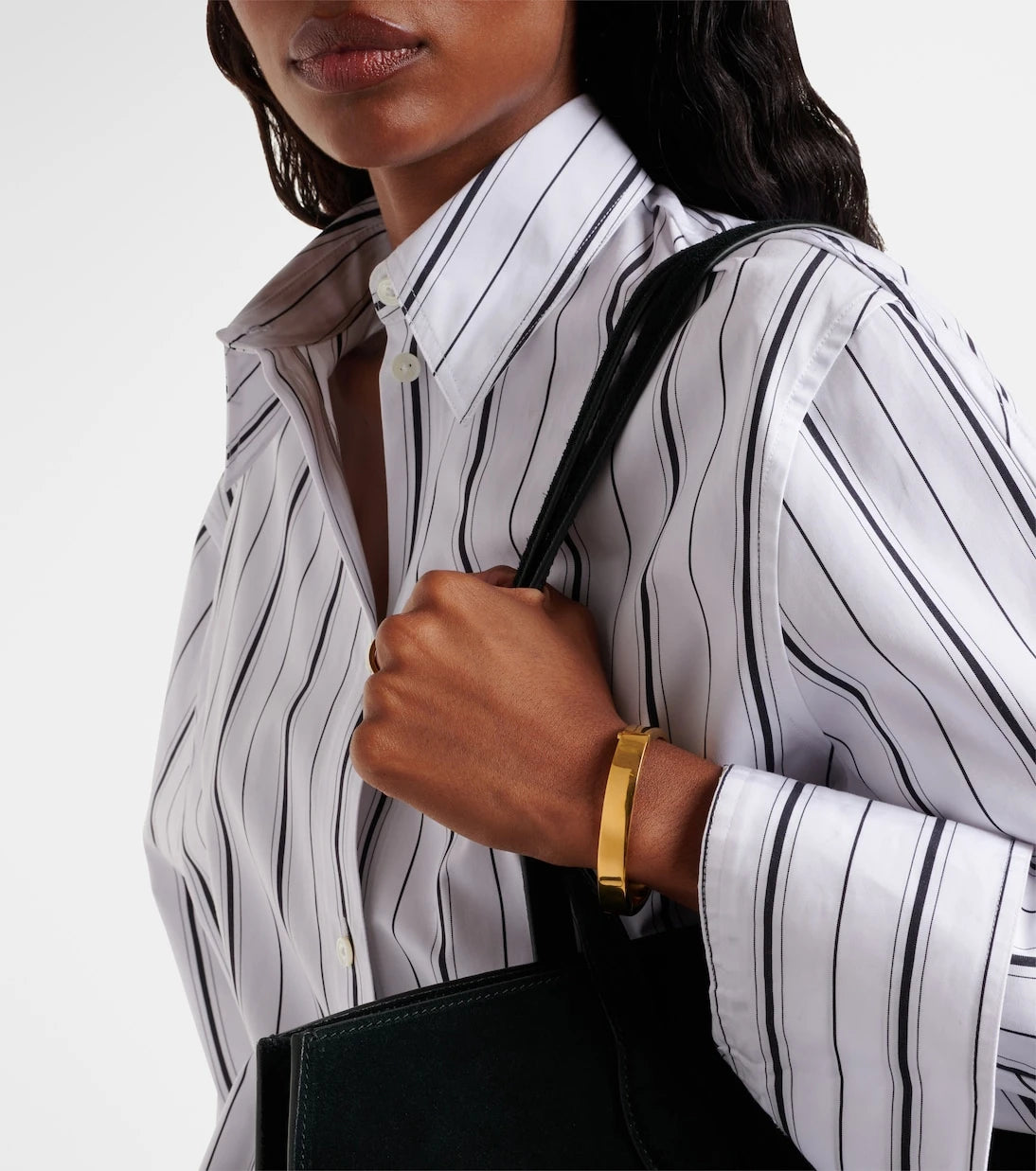 Toteme - Signature 18kt gold-plated bangle
