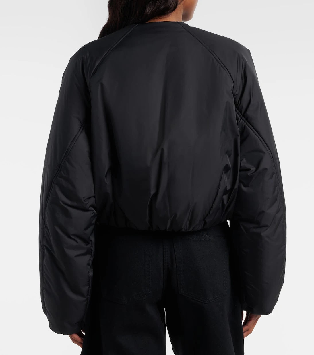 Alaïa - Puffer cropped jacket