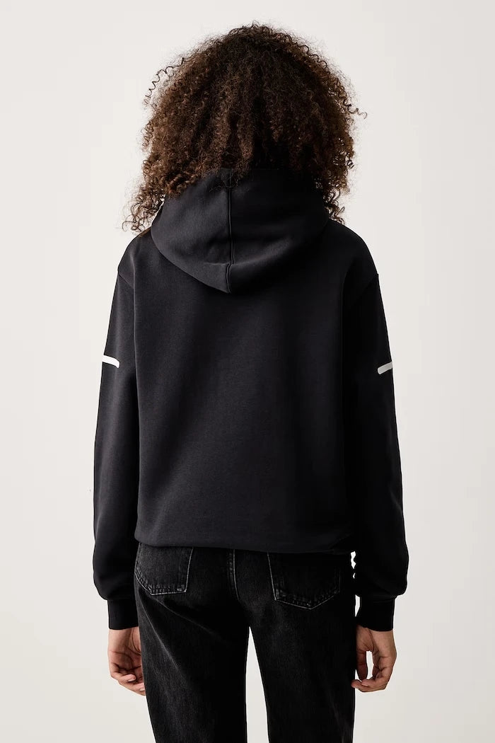 Pamuklu kapüşonlu sweatshirt