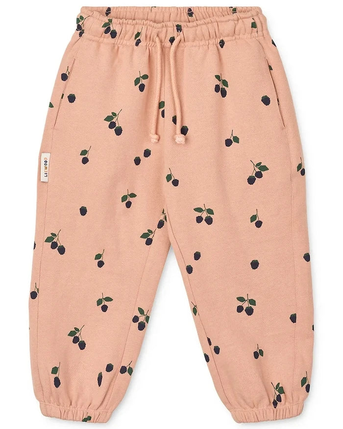 Детски памучен спортен панталон Liewood Arlo Printed Sweatpants
