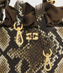 GANNI Multi Mini Snakeskin Bou Bucket Bag