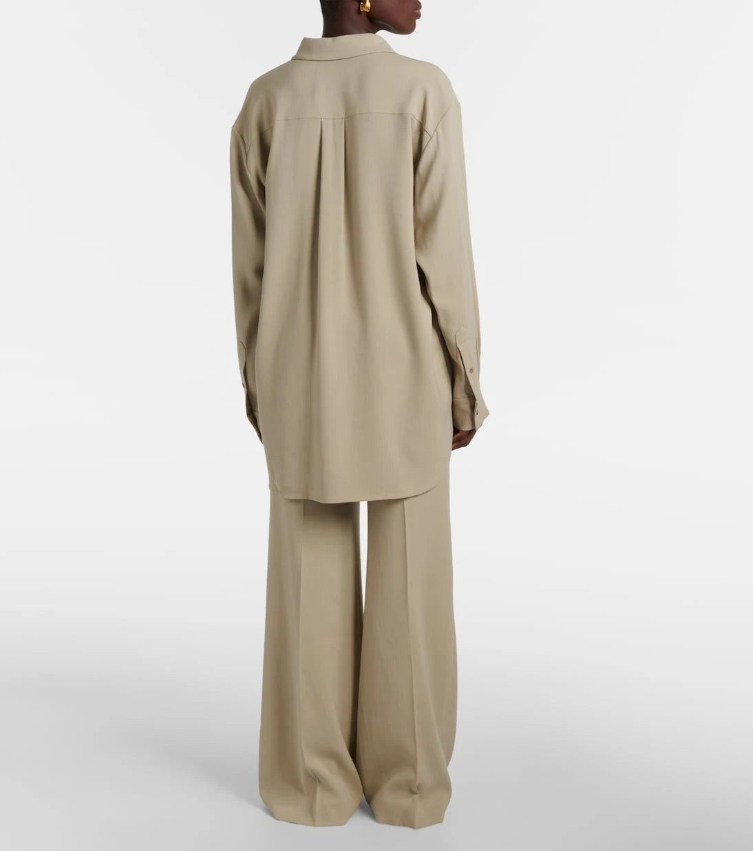 Tove - Rumer wool-blend shirt