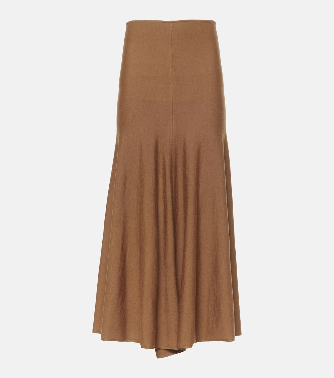 Khaite - Mayu knitted wool midi skirt