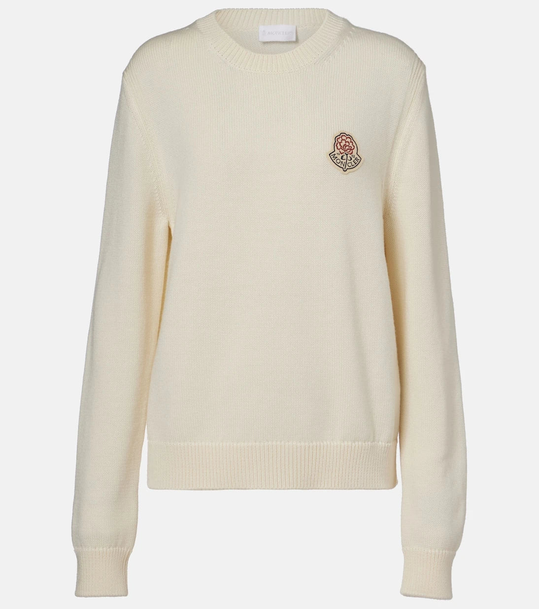 Moncler - Logo virgin wool sweater