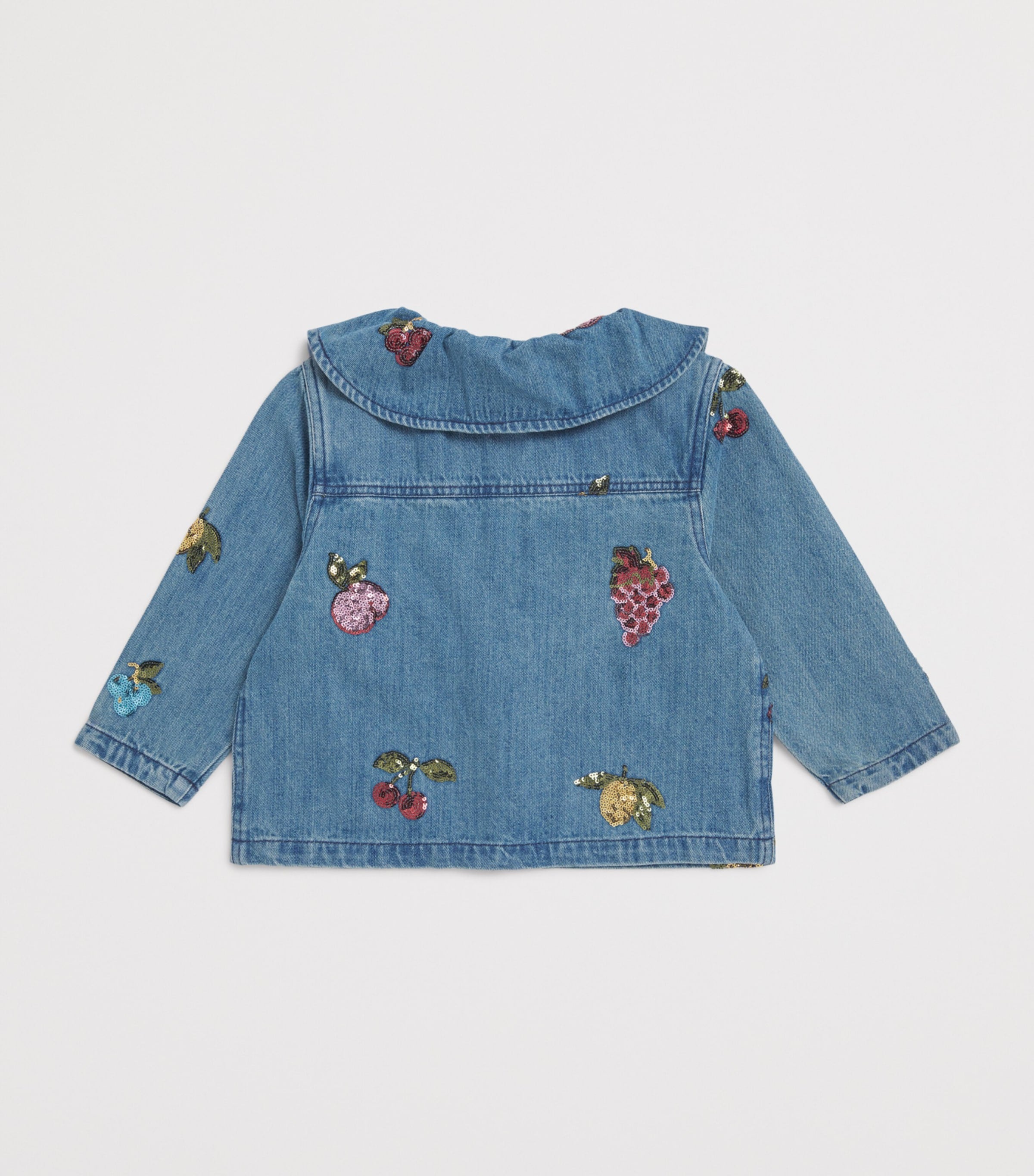 Denim Sequin-Detail Shirt (12 Months-4 Years)