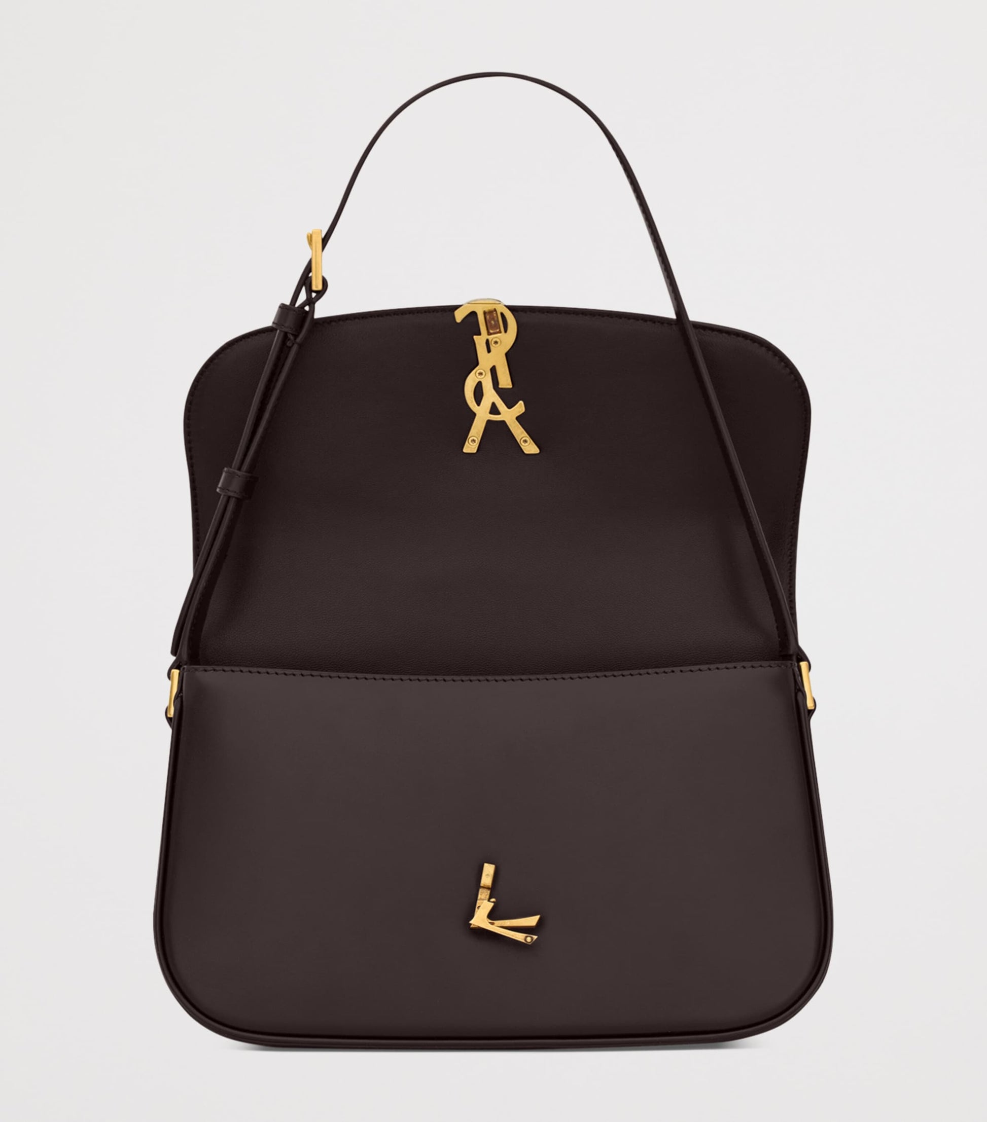 Saint Laurent Black Medium Solferino Shoulder Bag
