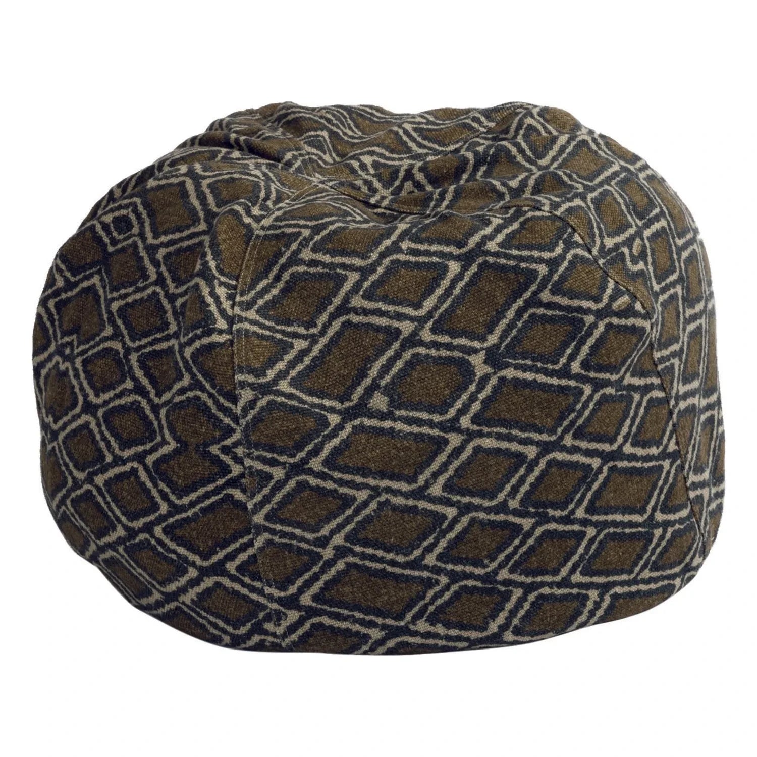 Maison de Vacances - Wabi Sabi Linen Bubble Pouf  | Bronze