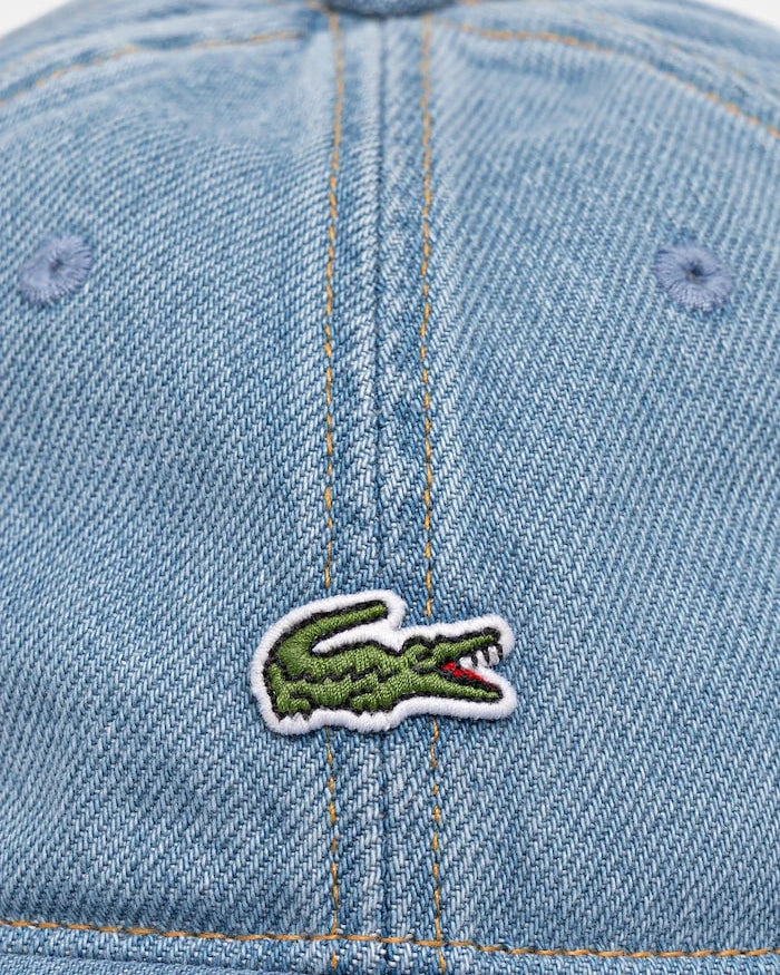 Lacoste Denim Vizörlü Şapka