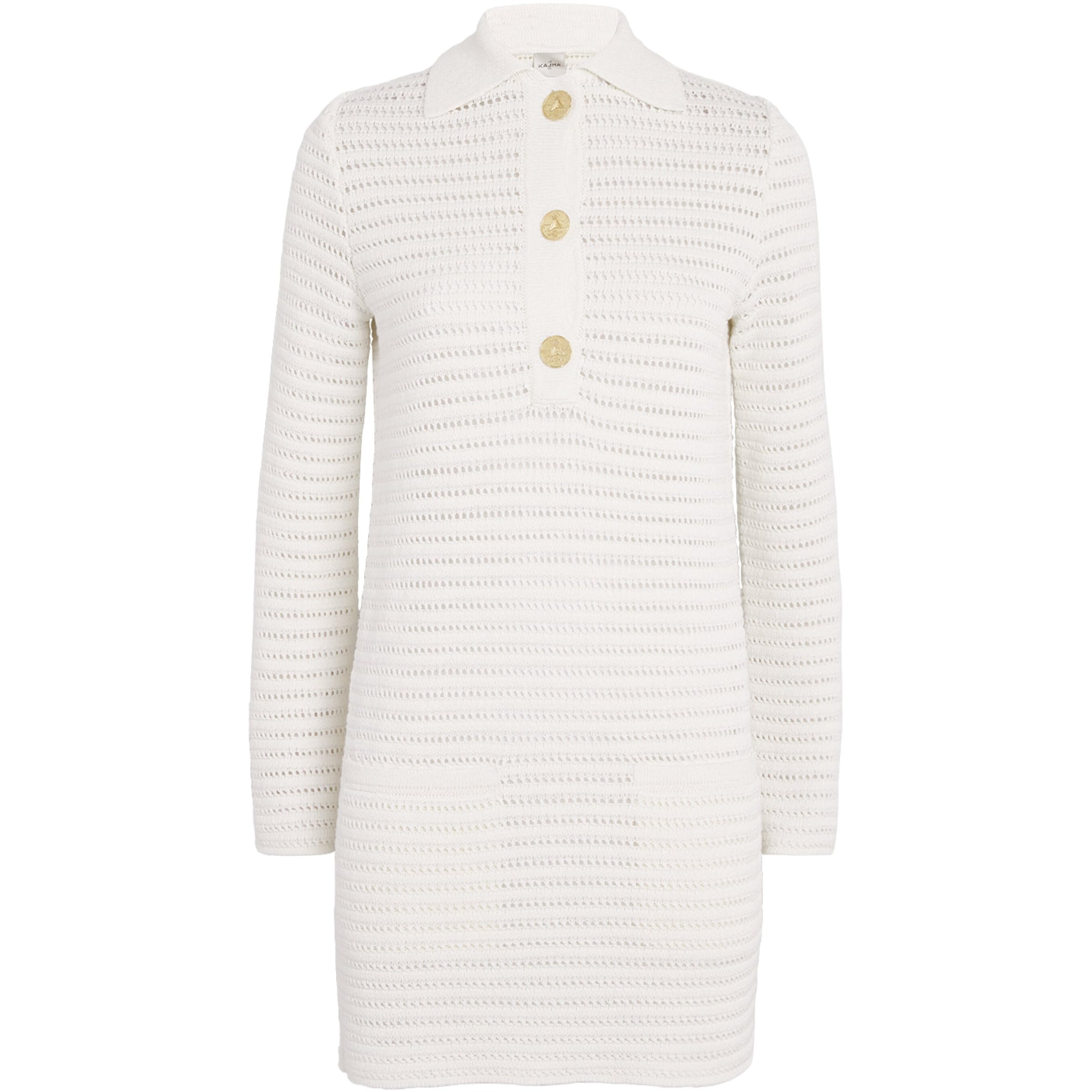 Organic Linen Iqsas Mini Dress WHITE