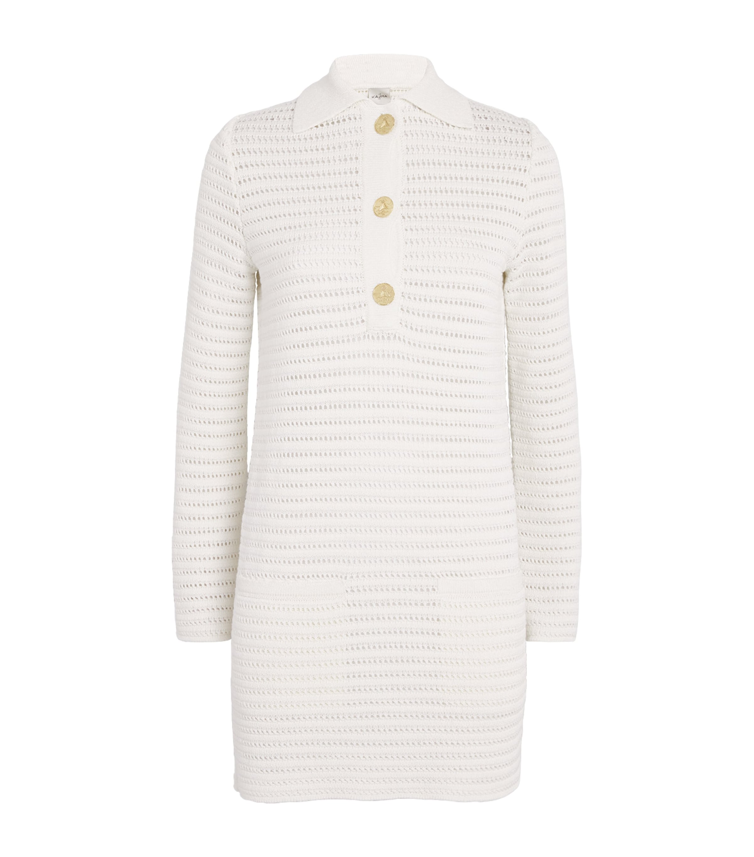 Organic Linen Iqsas Mini Dress WHITE