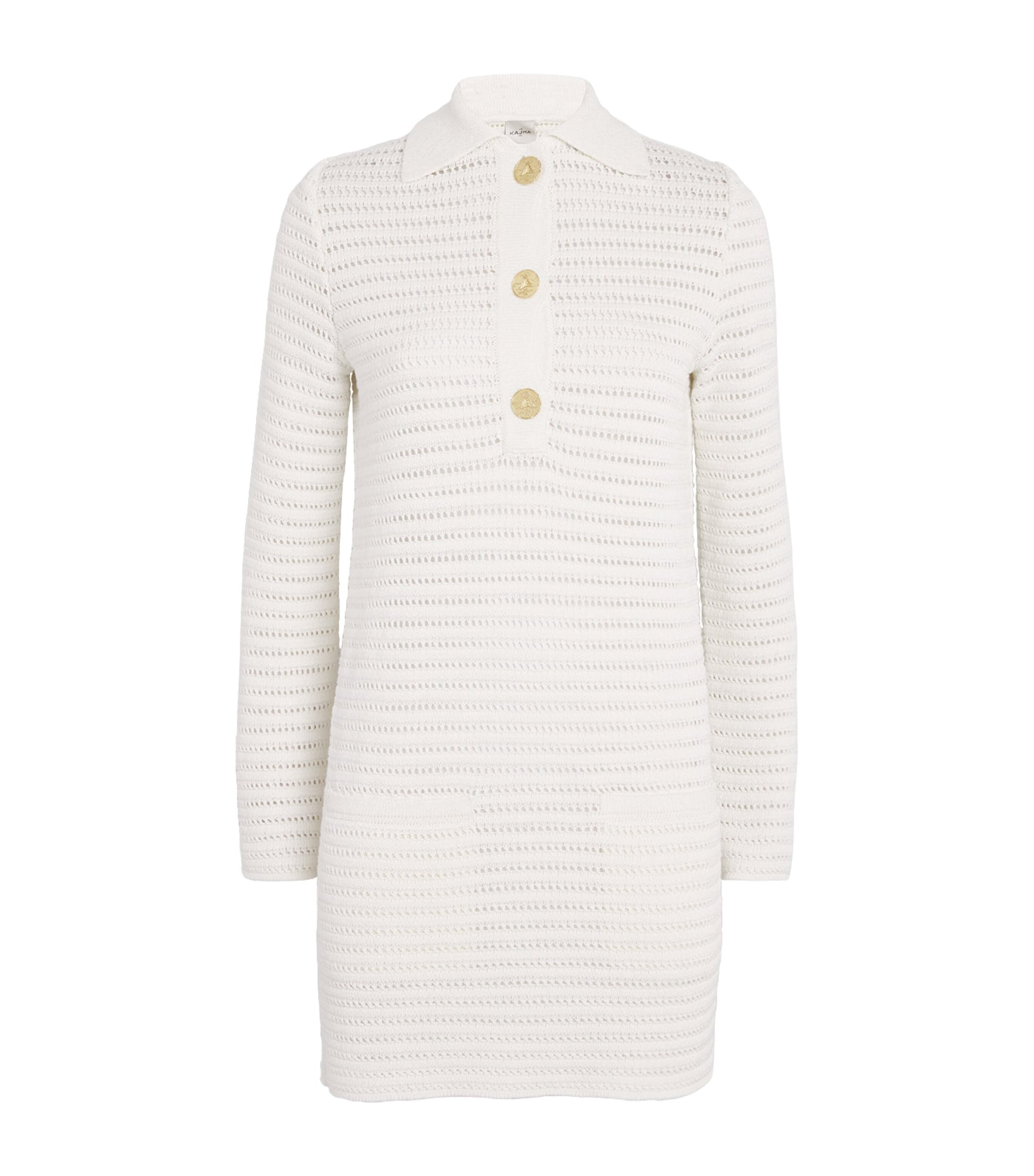 Organic Linen Iqsas Mini Dress WHITE