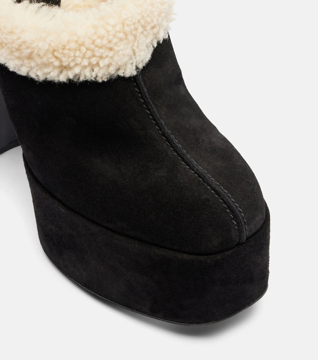 Paris Texas - Malena 145 suede platform mules