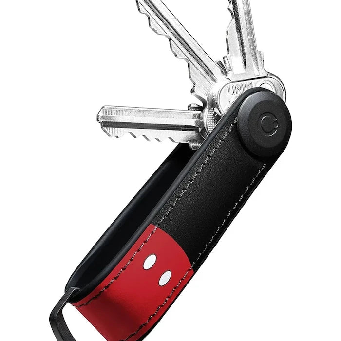 Orbitkey органайзер за ключове от естествена кожа 8,8 x 2 x 2 cm