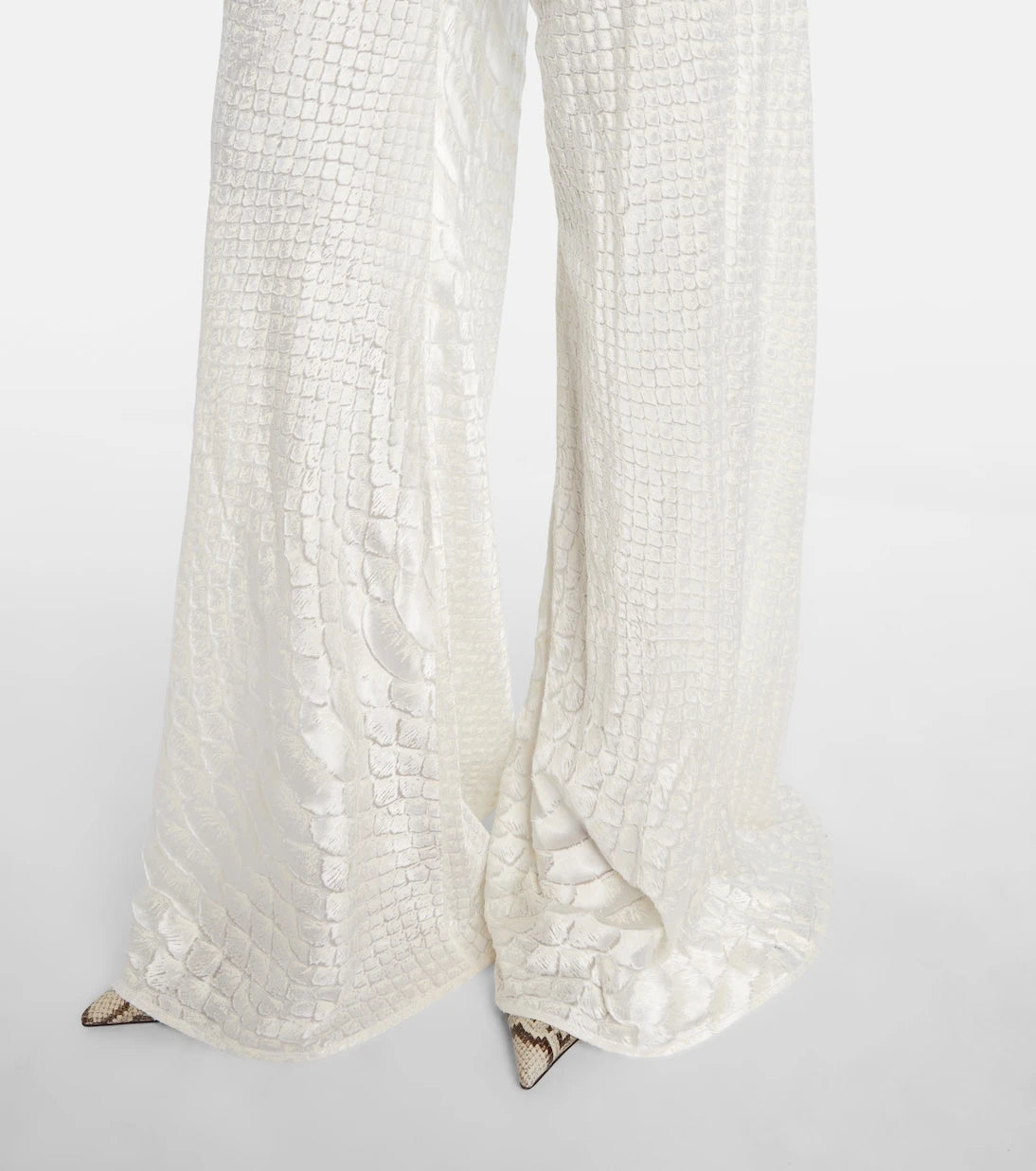 Roberto Cavalli - Embellished halterneck jumpsuit