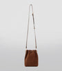 Multi Mini Suede Cinch Bucket Bag