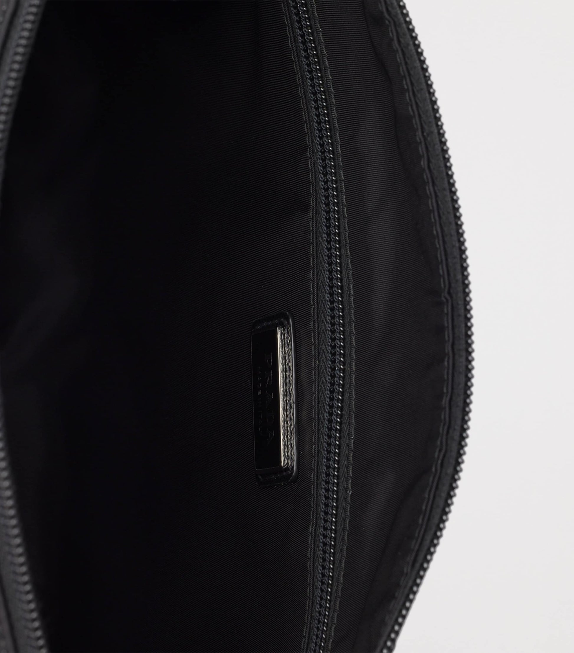 Prada Large Re-Nylon and Leather Messenger Bag