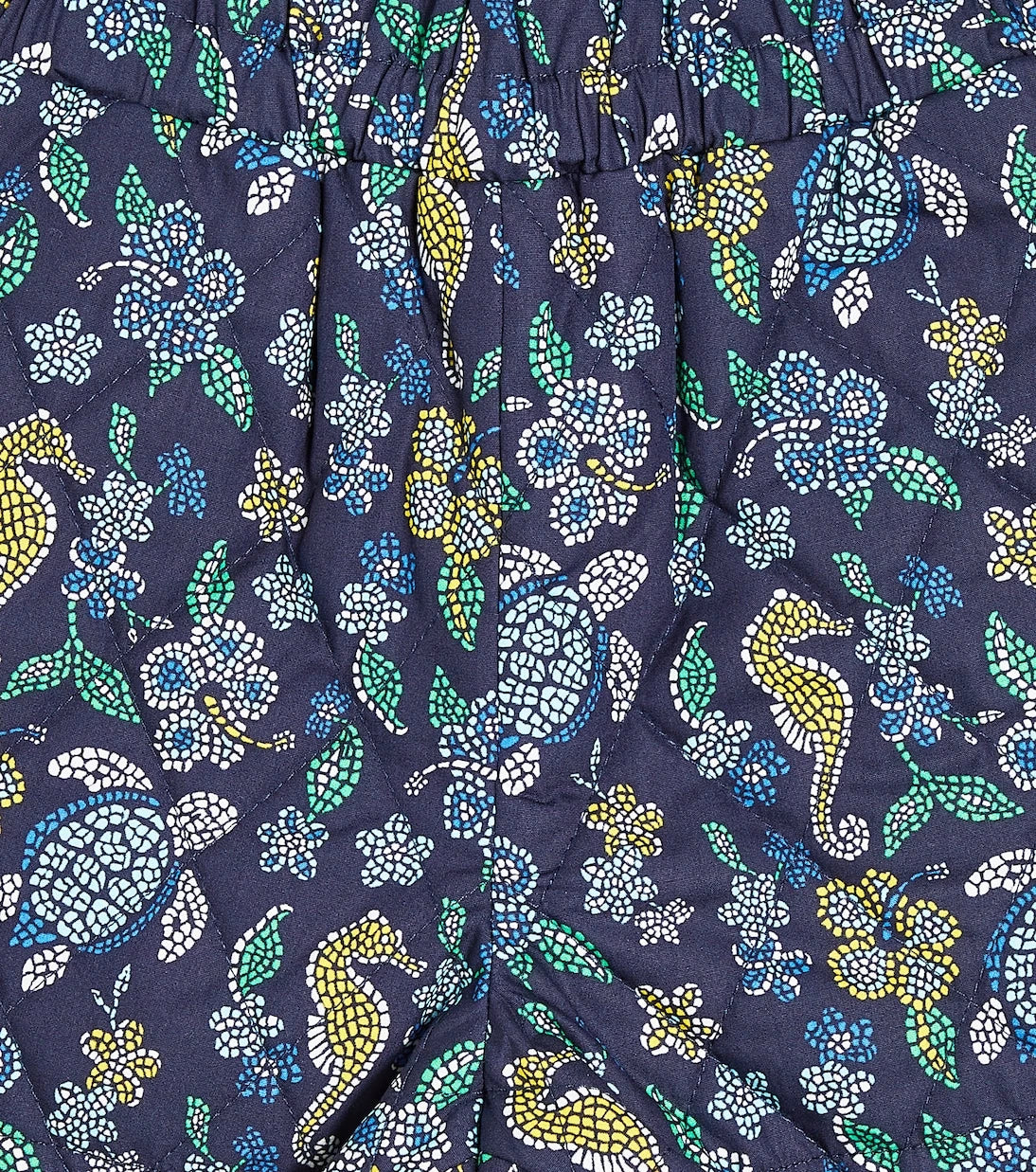 Vilebrequin Kids - Mosaïque printed cotton shorts