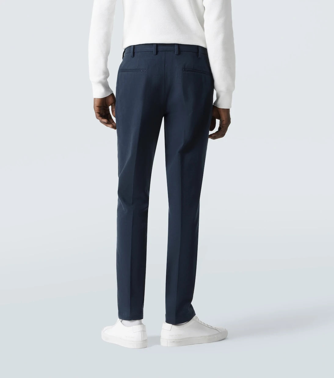 Thom Sweeney - Cotton twill slim pants