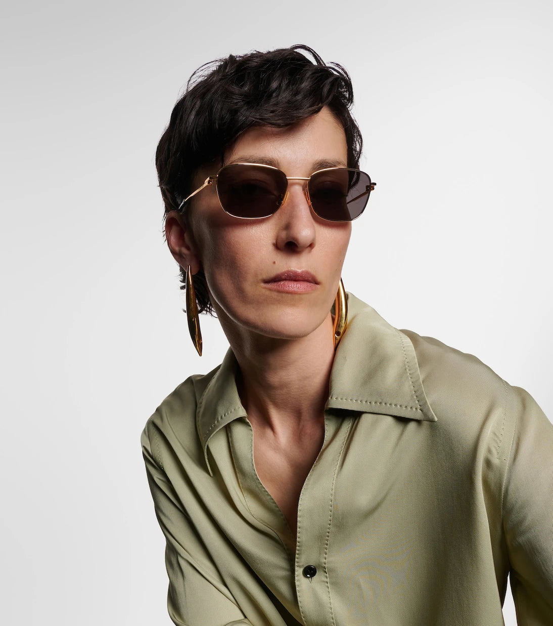Bottega Veneta - Rectangular sunglasses