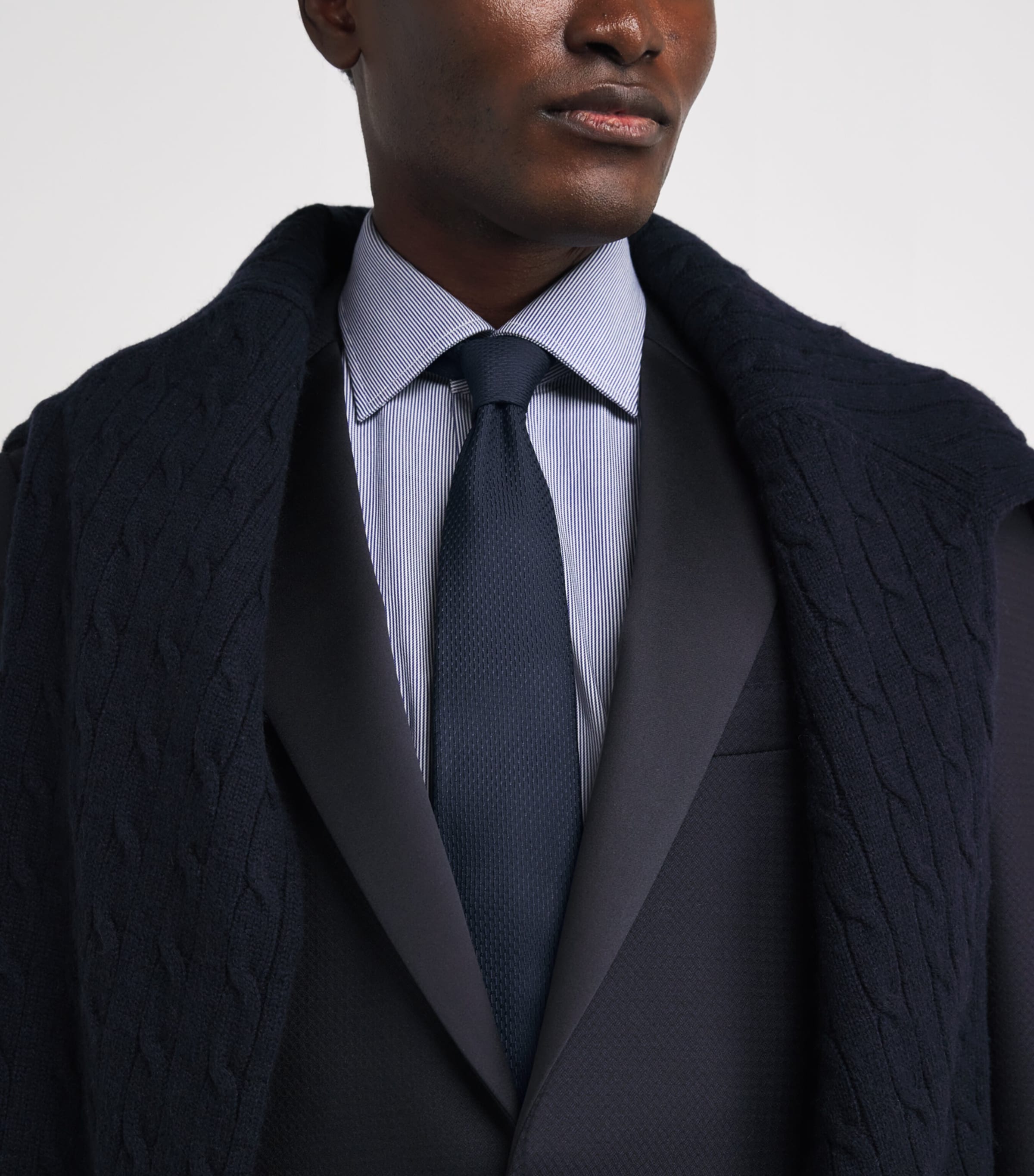 Emporio Armani Silk Weave-Jacquard Tie