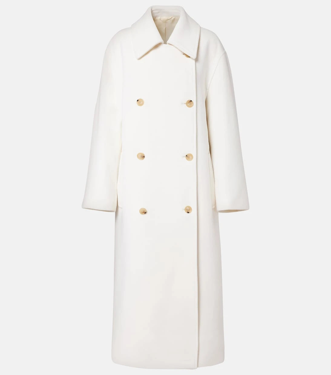 Toteme - Double-breasted wool-blend coat