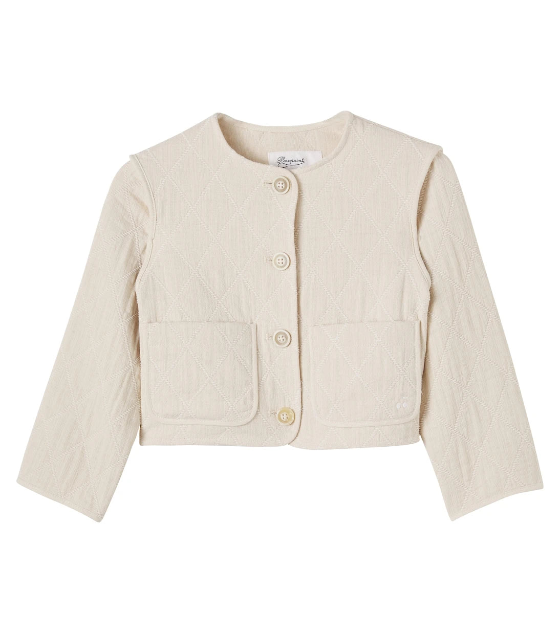 Bonpoint - Lathifa quilted cotton-blend jacket