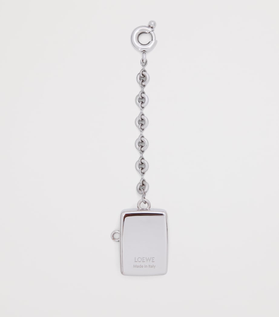 Silver Sardine Box Charm