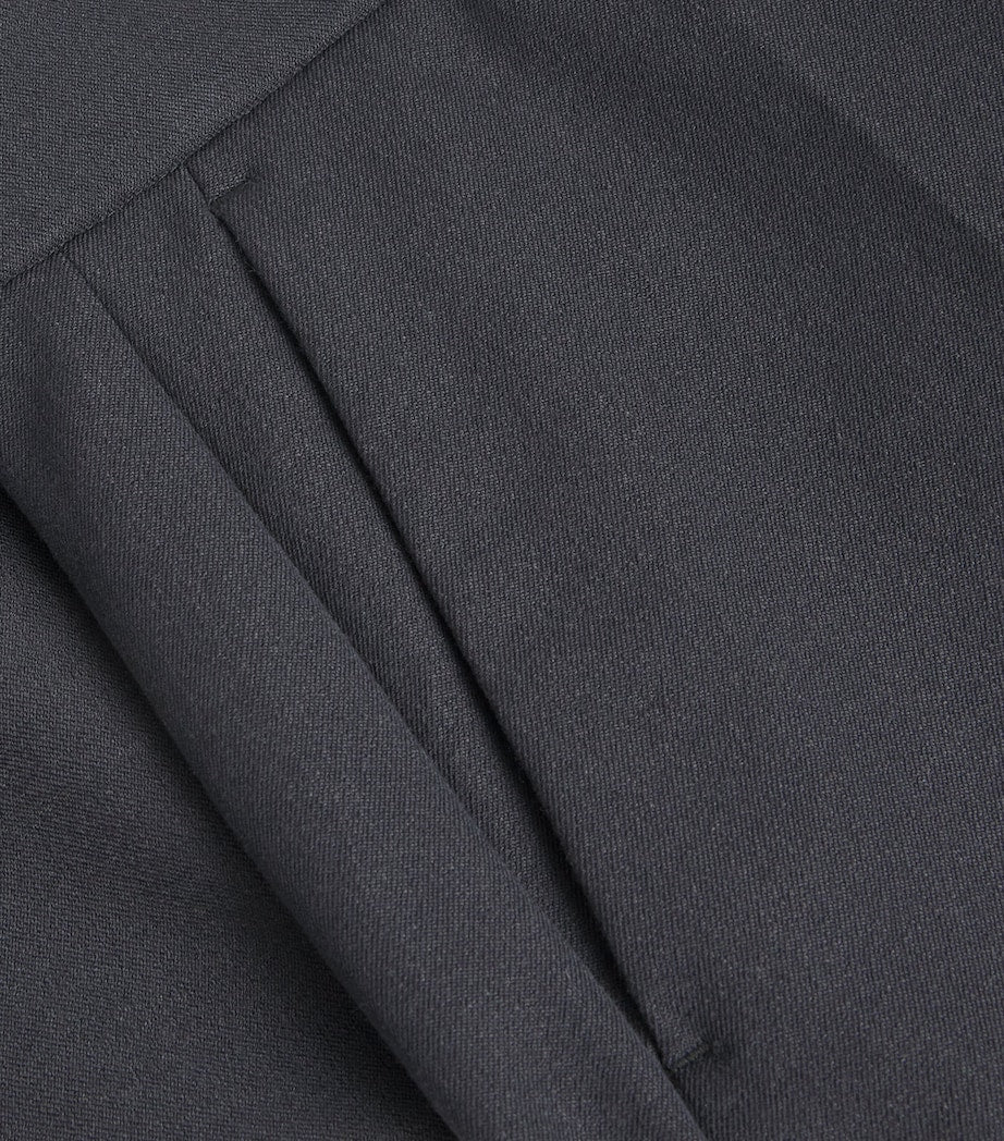 Joseph Grey Stretch-Gabardine Coleman Trousers