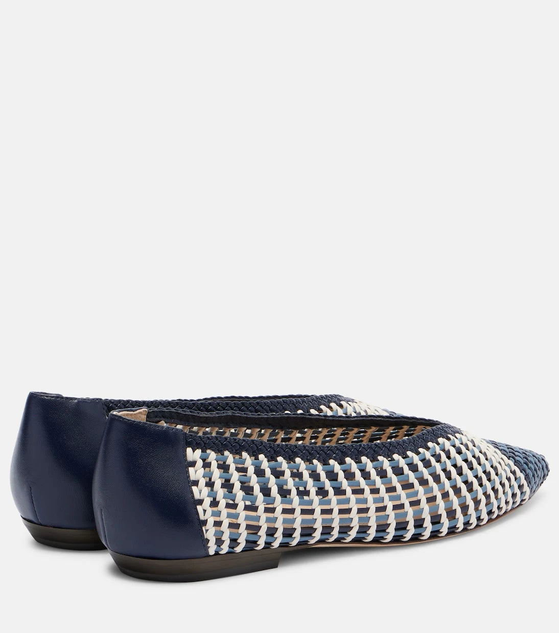 Veronica Beard - Bancroft woven leather ballet flats