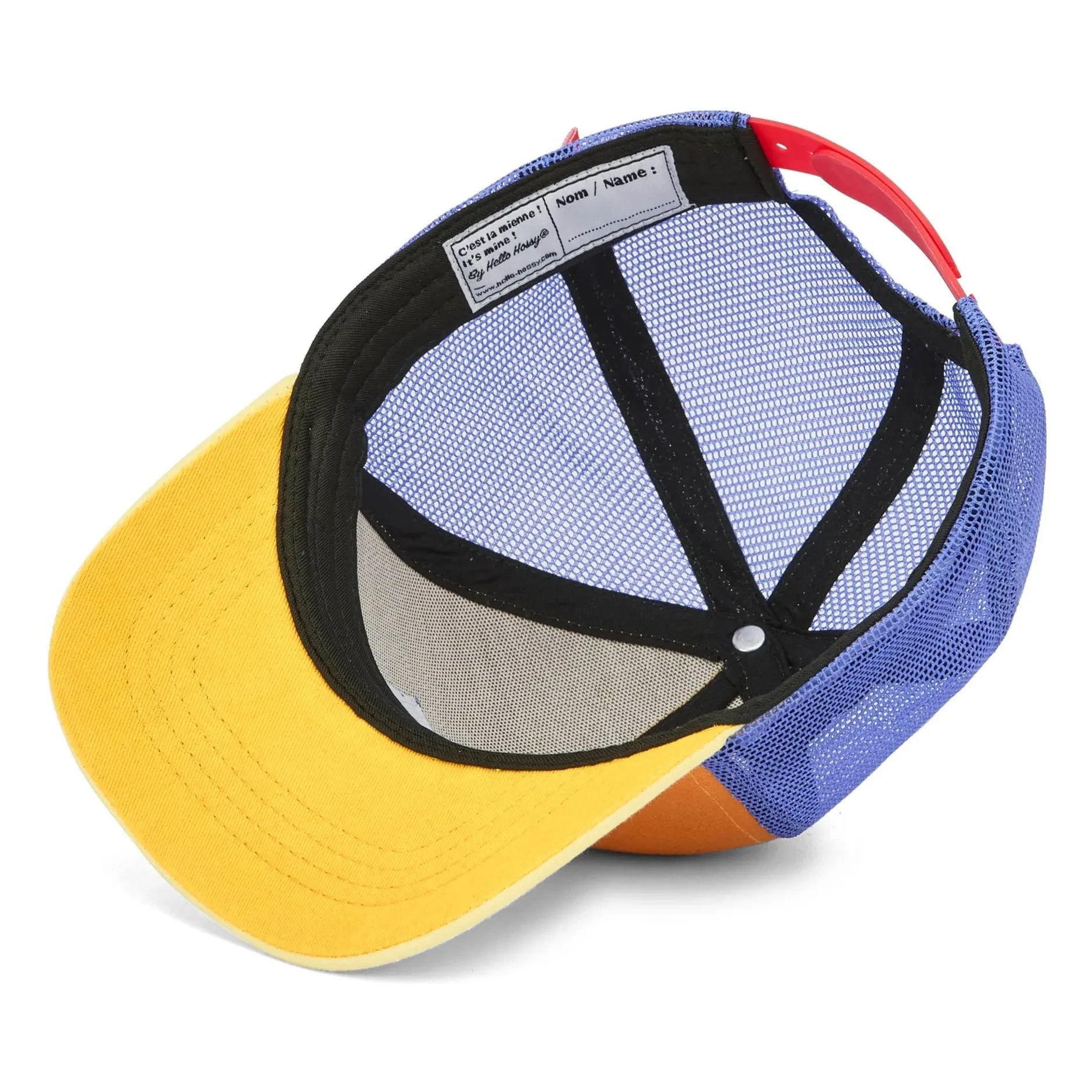 Hello Hossy - Trucker Mini Organic Cotton Curved Visor Cap | Camel