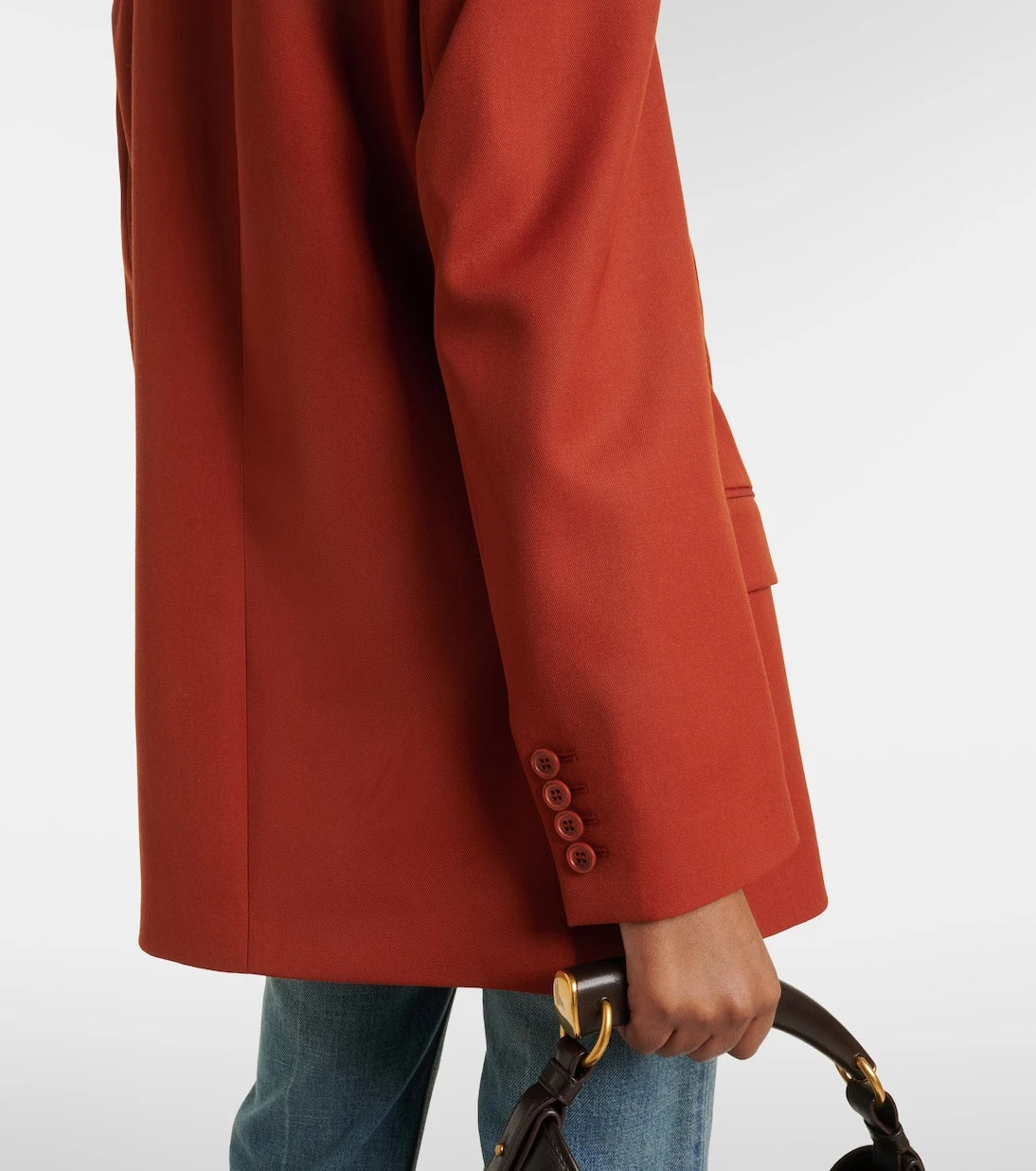 Saint Laurent - Wool gabardine blazer