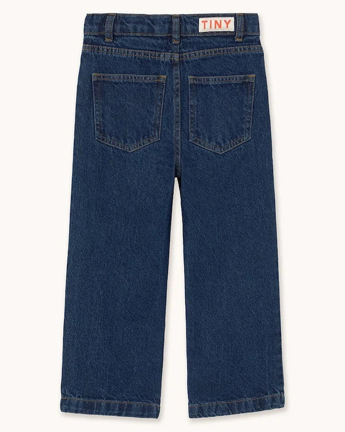 Tinycottons Kiraz Nakışlı Jean Pantolon