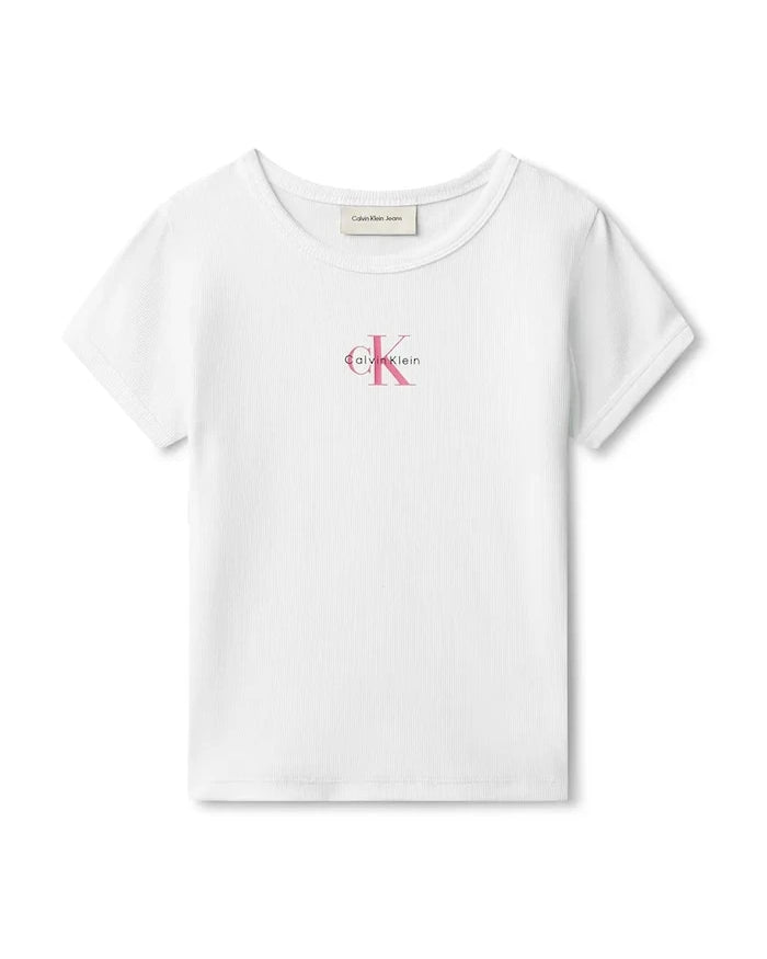 Calvin Klein Jeans Çocuk Pamuklu Tişört